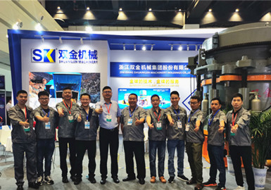 Ag环亚集团(Asia Gaming)机械SK.D.1800多缸液压圆锥破碎机重磅亮相2021郑州砂石展，场