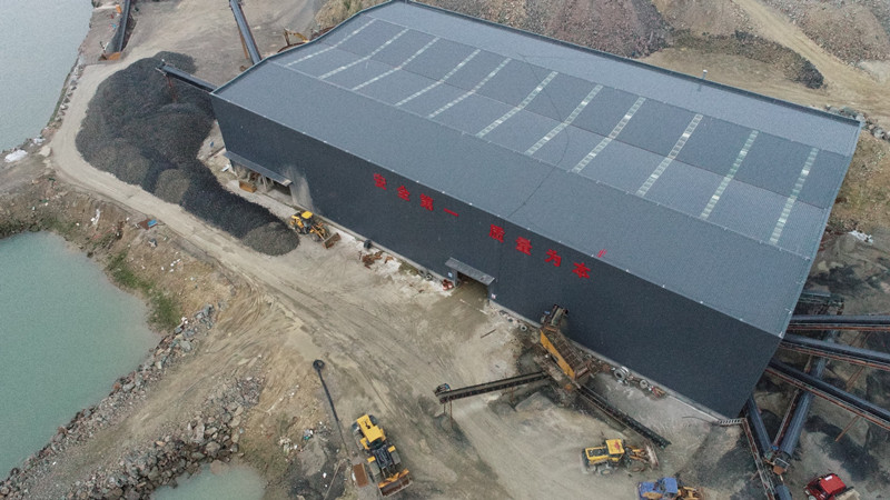 福建福鼎时产300吨玄武岩高标料生产线