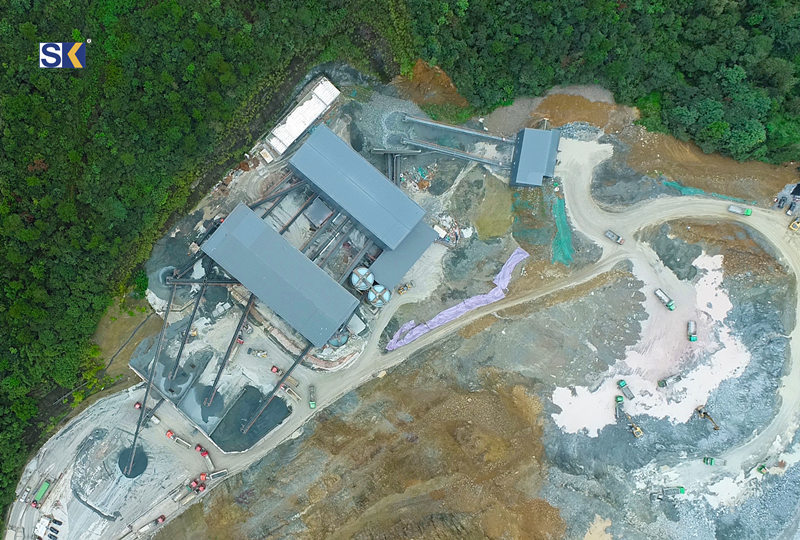 杭州建德时产1000吨凝灰岩生产线